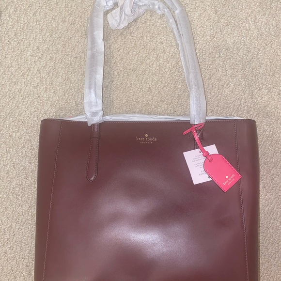 NWT Kate Spade Tote Cherrywood WKR00525 - Picture 5 of 9